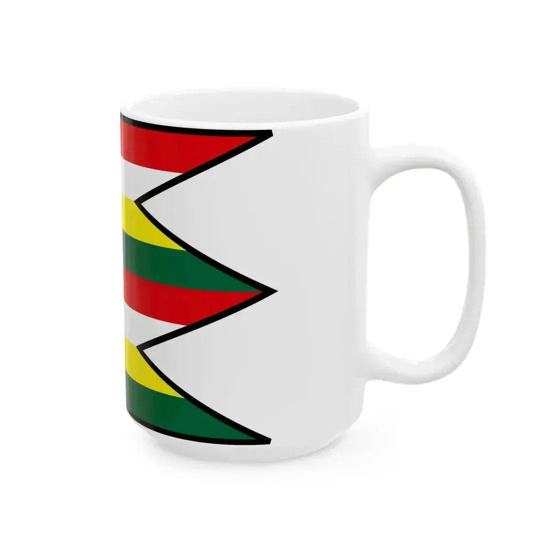 Cakanovce Kosice Okolie Flag (Slovakia) White Coffee Mug - Go Mug Yourself