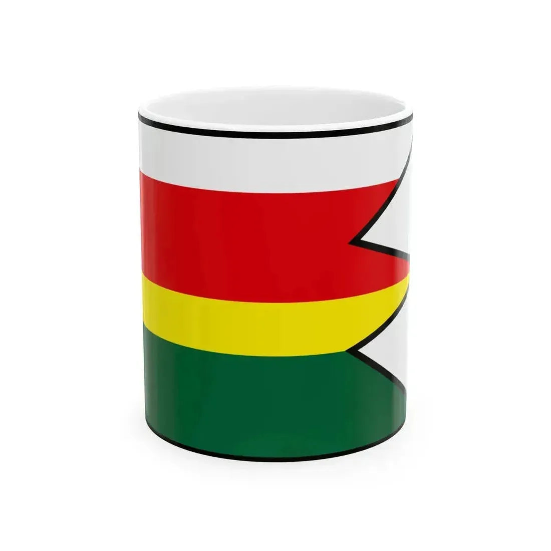Cakany Dunajska Streda Flag (Slovakia) White Coffee Mug 11oz - Go Mug Yourself