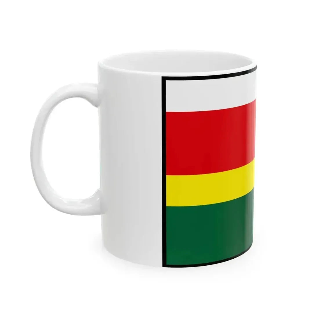 Cakany Dunajska Streda Flag (Slovakia) White Coffee Mug - Go Mug Yourself