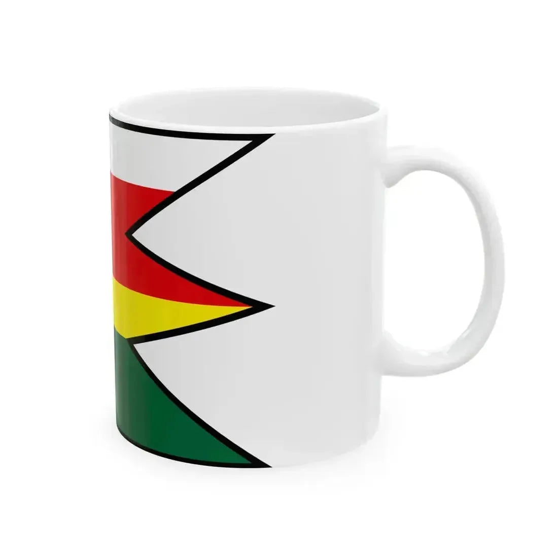 Cakany Dunajska Streda Flag (Slovakia) White Coffee Mug - Go Mug Yourself