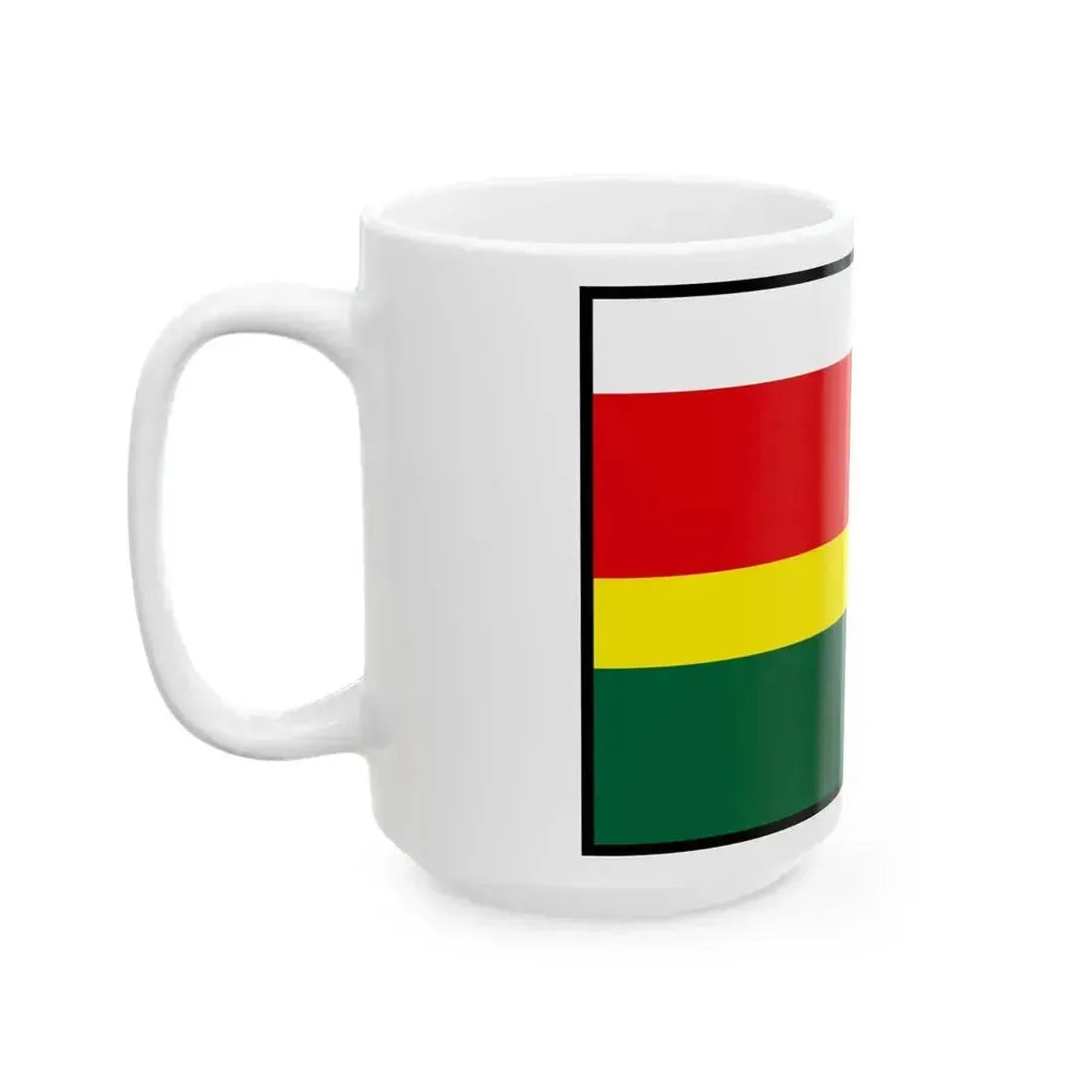 Cakany Dunajska Streda Flag (Slovakia) White Coffee Mug - Go Mug Yourself