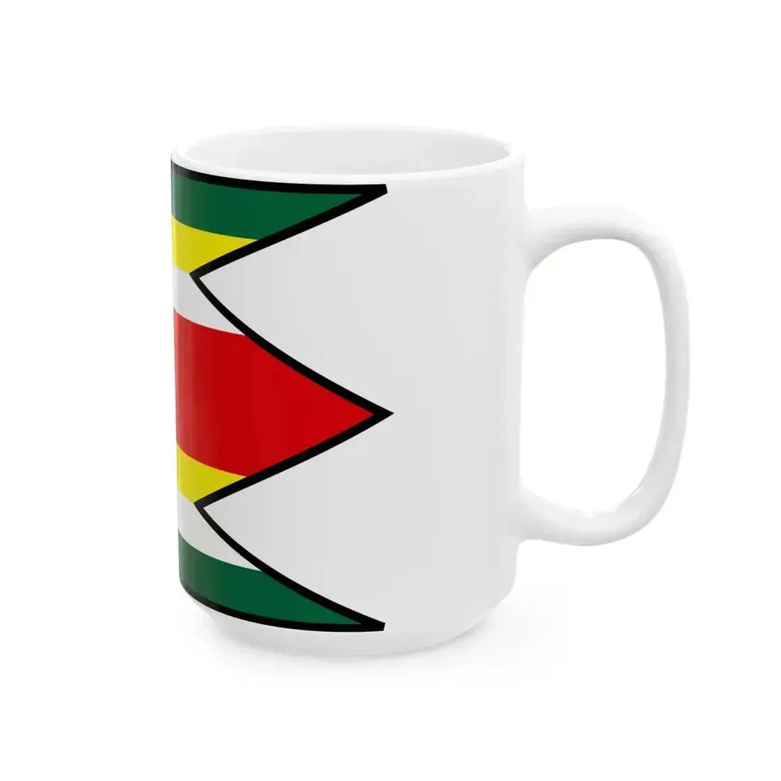 Cakov Rimavska Sobota Flag (Slovakia) White Coffee Mug - Go Mug Yourself