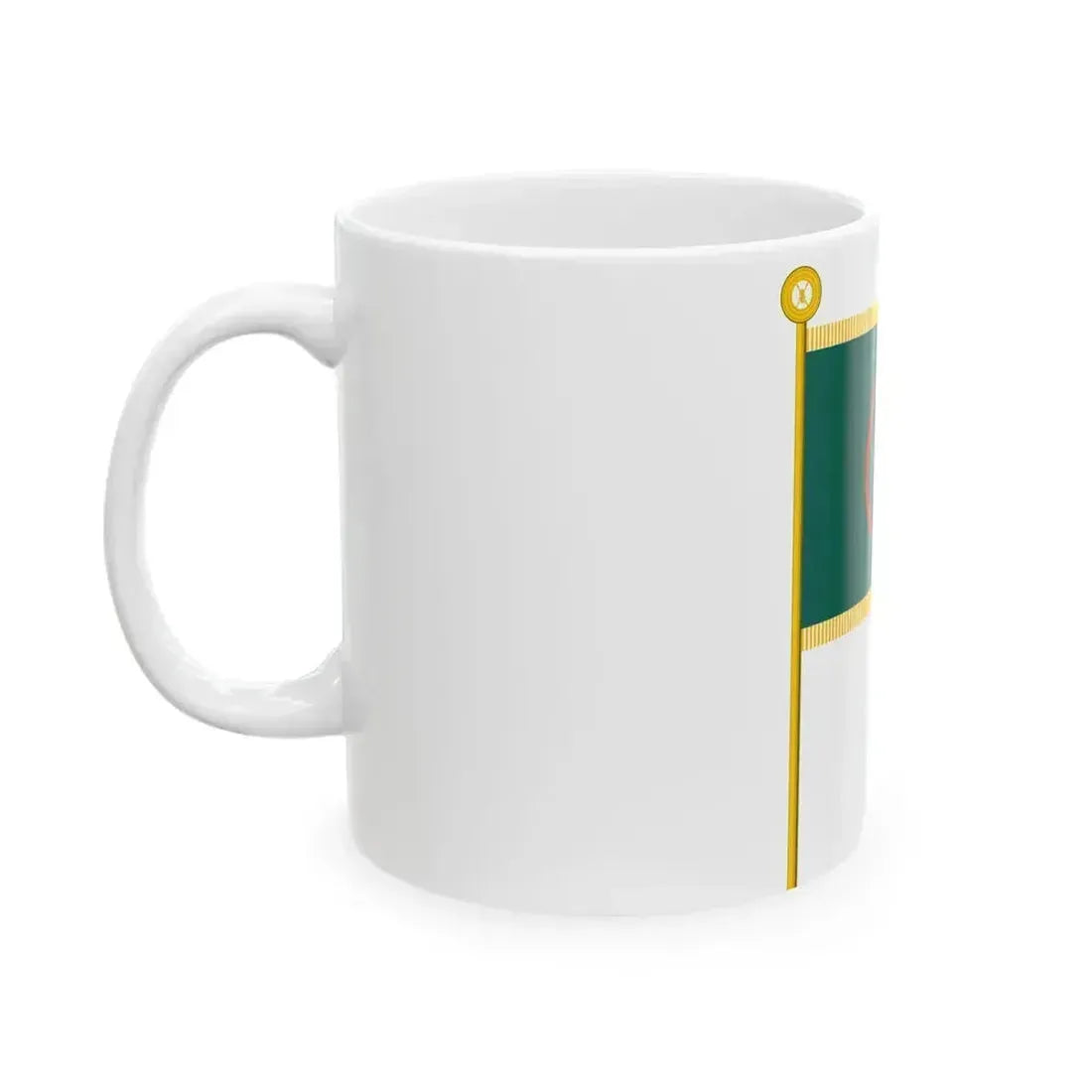 Calanka Taliyeha Ciidanka Qaranka Somaliland (Mali) White Coffee Mug - Go Mug Yourself