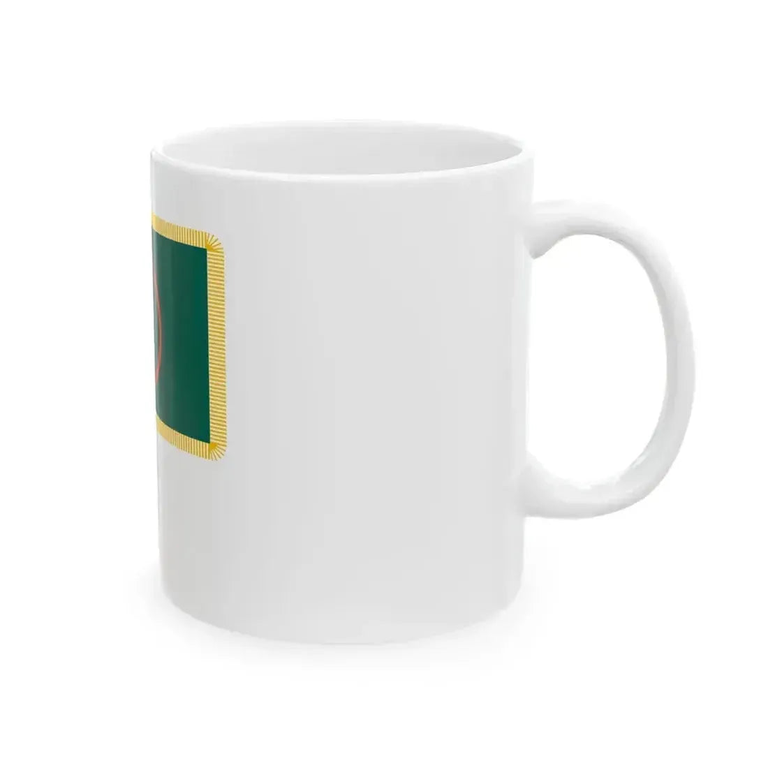 Calanka Taliyeha Ciidanka Qaranka Somaliland (Mali) White Coffee Mug - Go Mug Yourself