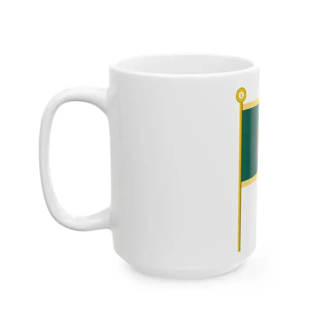 Calanka Taliyeha Ciidanka Qaranka Somaliland (Mali) White Coffee Mug - Go Mug Yourself