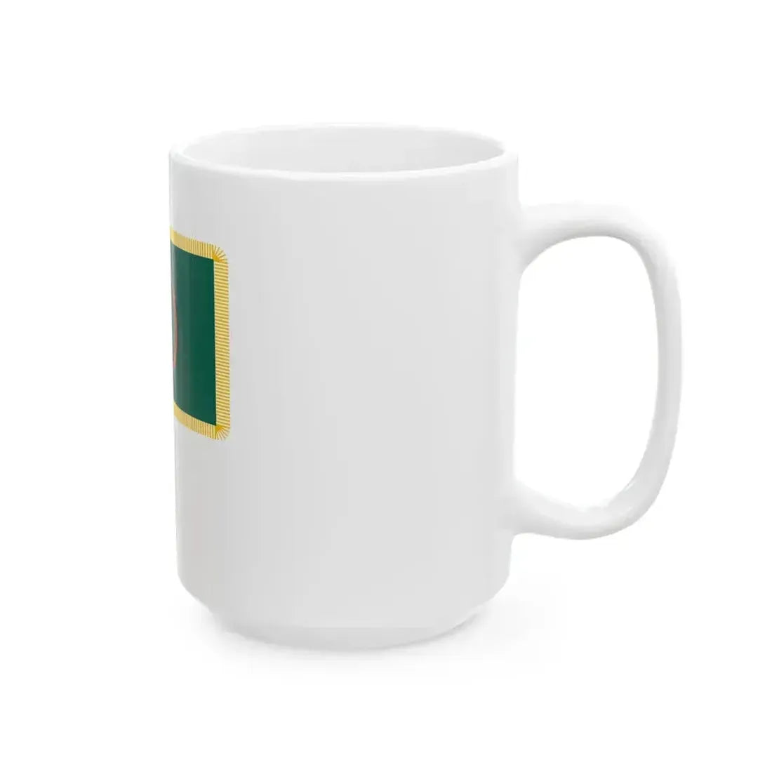 Calanka Taliyeha Ciidanka Qaranka Somaliland (Mali) White Coffee Mug - Go Mug Yourself