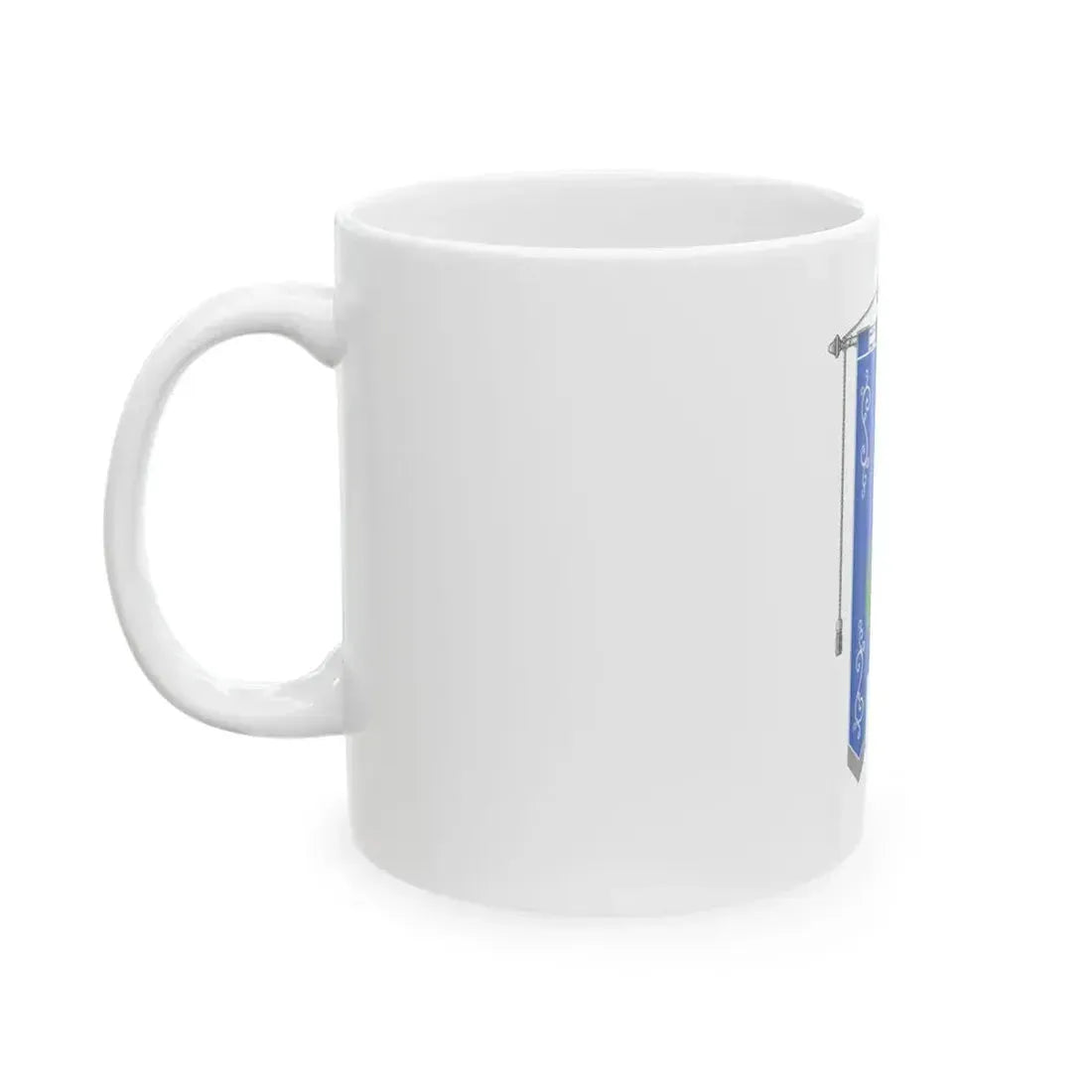 Calestano-Gonfalone (Italy) White Coffee Mug - Go Mug Yourself