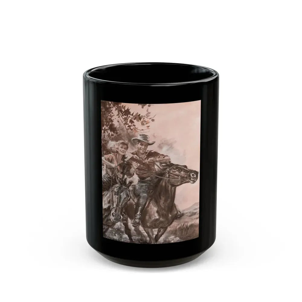 Calgary by Stuart Cloete, Good Housekeeping magazine, 1959 - Black Coffee Mug 15oz - Go Mug Yourself