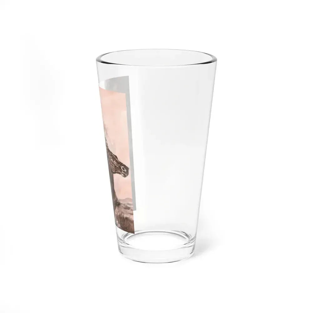 Calgary by Stuart Cloete, Good Housekeeping magazine, 1959 (Magazine Illustration) Pint Glass 16oz - Go Mug Yourself