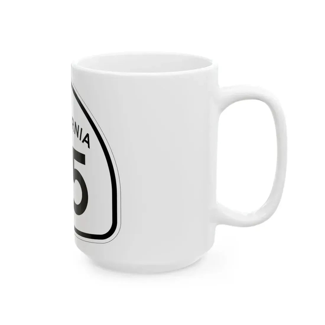 California 115 1957 (California) (Road Sign) White Coffee Mug - Go Mug Yourself