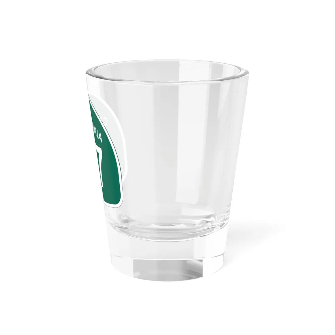 California 117 (California) (Road Sign) Shot Glass 1.5oz - Go Mug Yourself