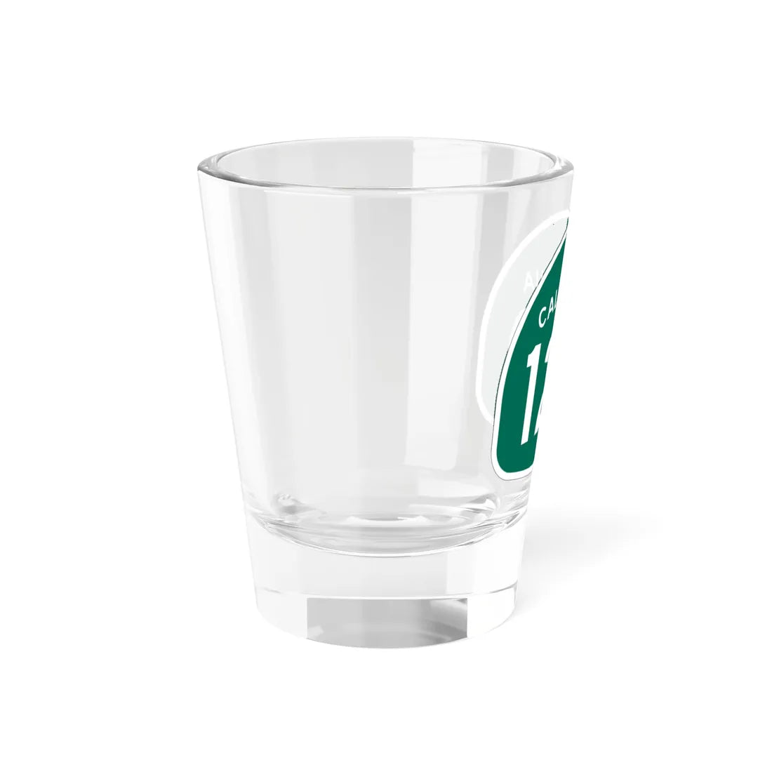 California 120 (California) (Road Sign) Shot Glass 1.5oz - Go Mug Yourself