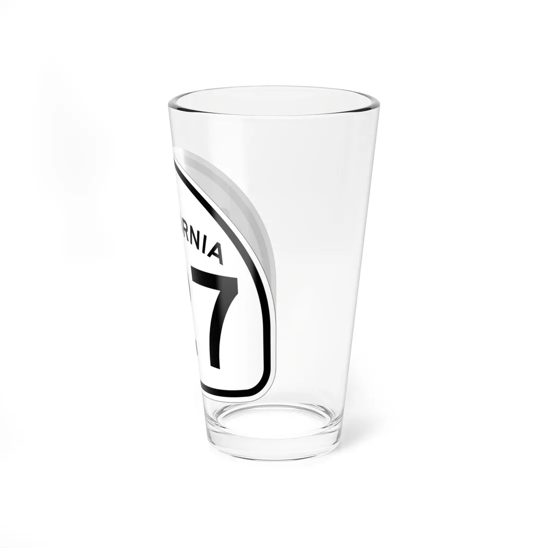 California 127 1957 (California) (Road Sign) Pint Glass 16oz - Go Mug Yourself