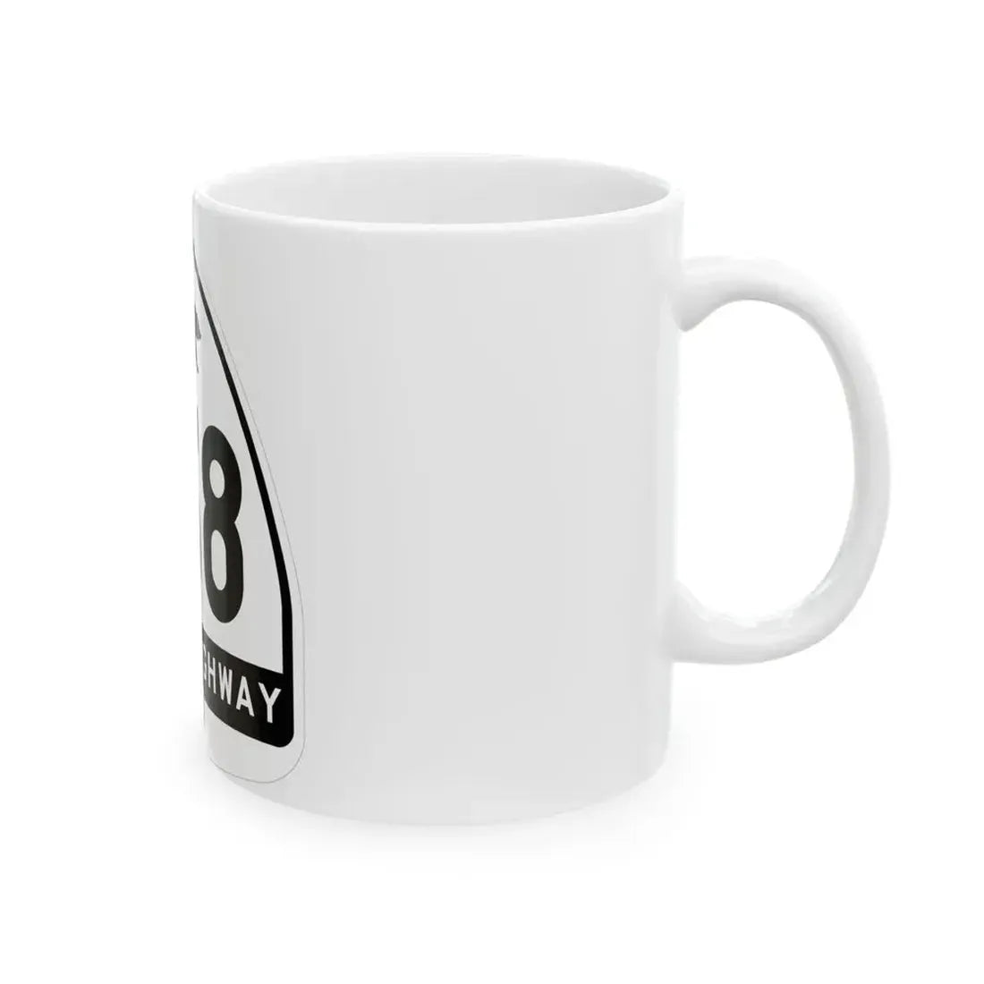 California 138 1948 (California) (Road Sign) White Coffee Mug - Go Mug Yourself