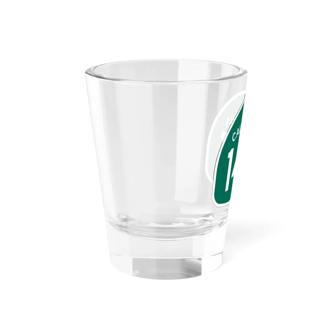 California 147 (California) (Road Sign) Shot Glass 1.5oz - Go Mug Yourself