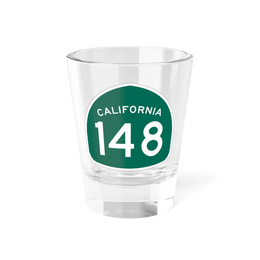 California 148 (California) (Road Sign) Shot Glass 1.5oz 1.5oz - Go Mug Yourself