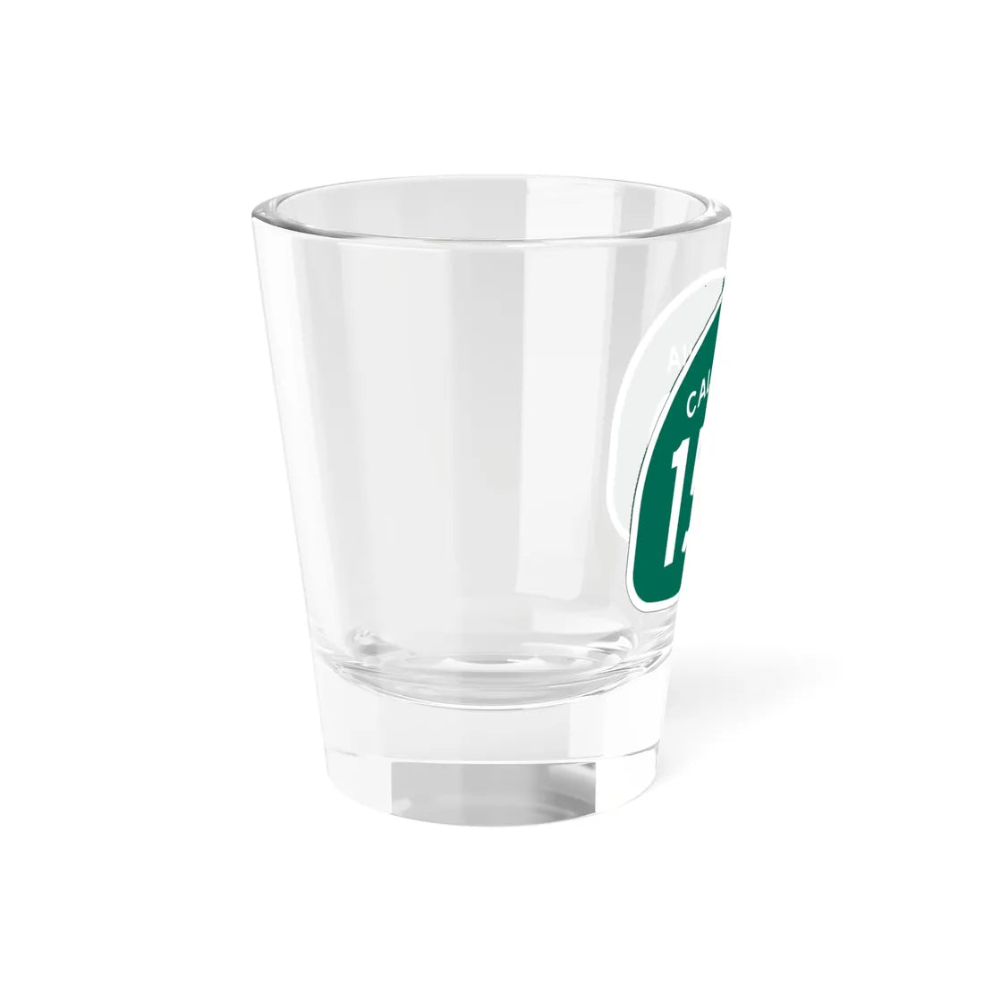 California 150 (California) (Road Sign) Shot Glass 1.5oz - Go Mug Yourself