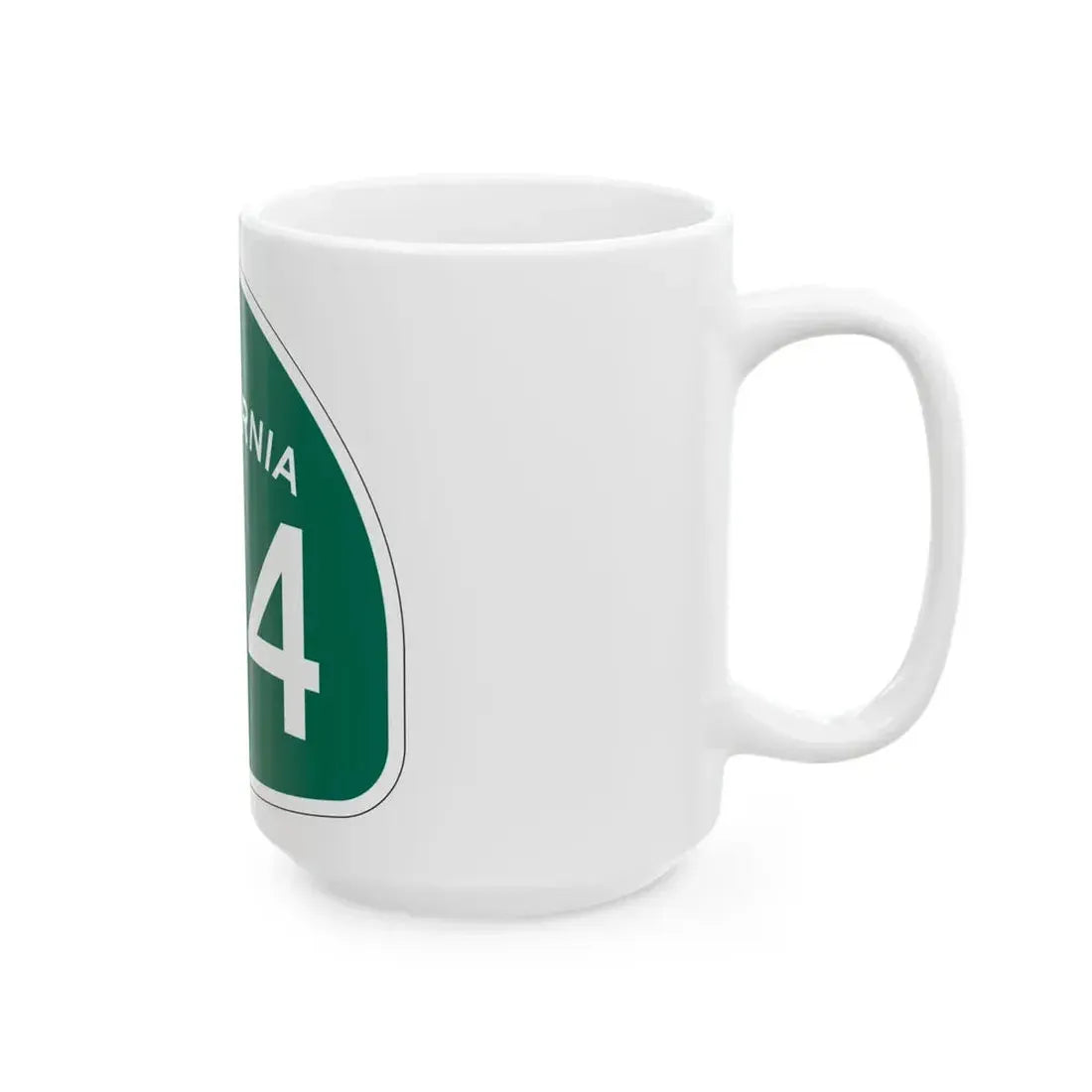 California 154 (California) (Road Sign) White Coffee Mug - Go Mug Yourself