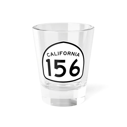 California 156 1957 (California) (Road Sign) Shot Glass 1.5oz 1.5oz - Go Mug Yourself