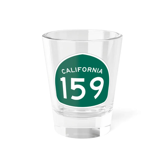 California 159 (California) (Road Sign) Shot Glass 1.5oz 1.5oz - Go Mug Yourself