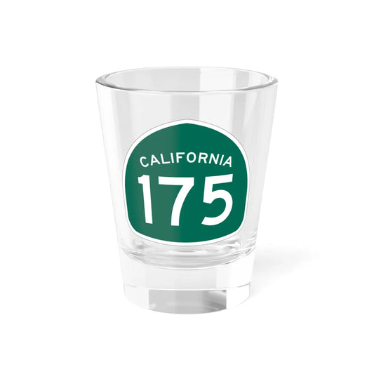 California 175 (California) (Road Sign) Shot Glass 1.5oz 1.5oz - Go Mug Yourself