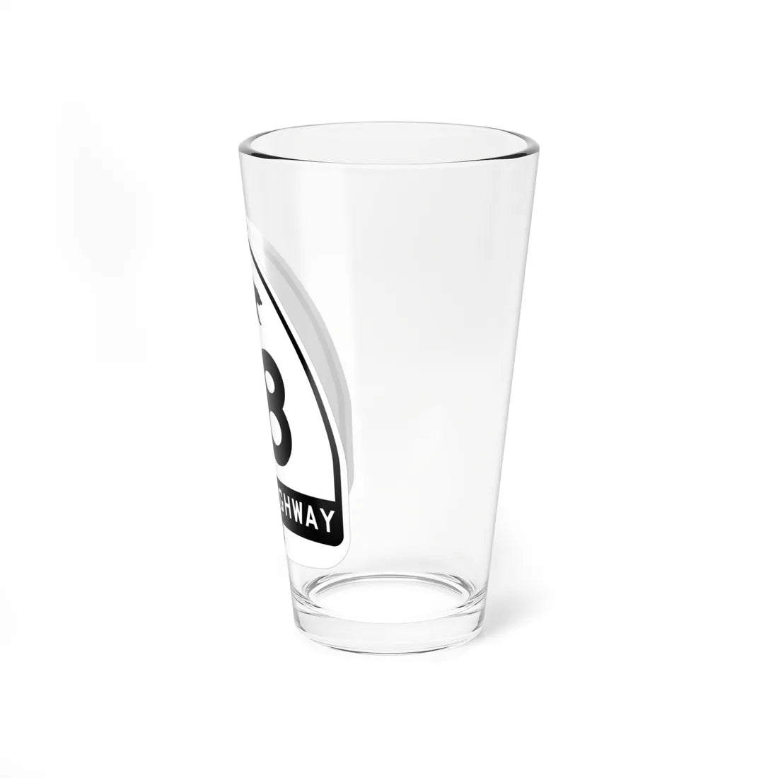 California 18 1948 (California) (Road Sign) Pint Glass 16oz - Go Mug Yourself