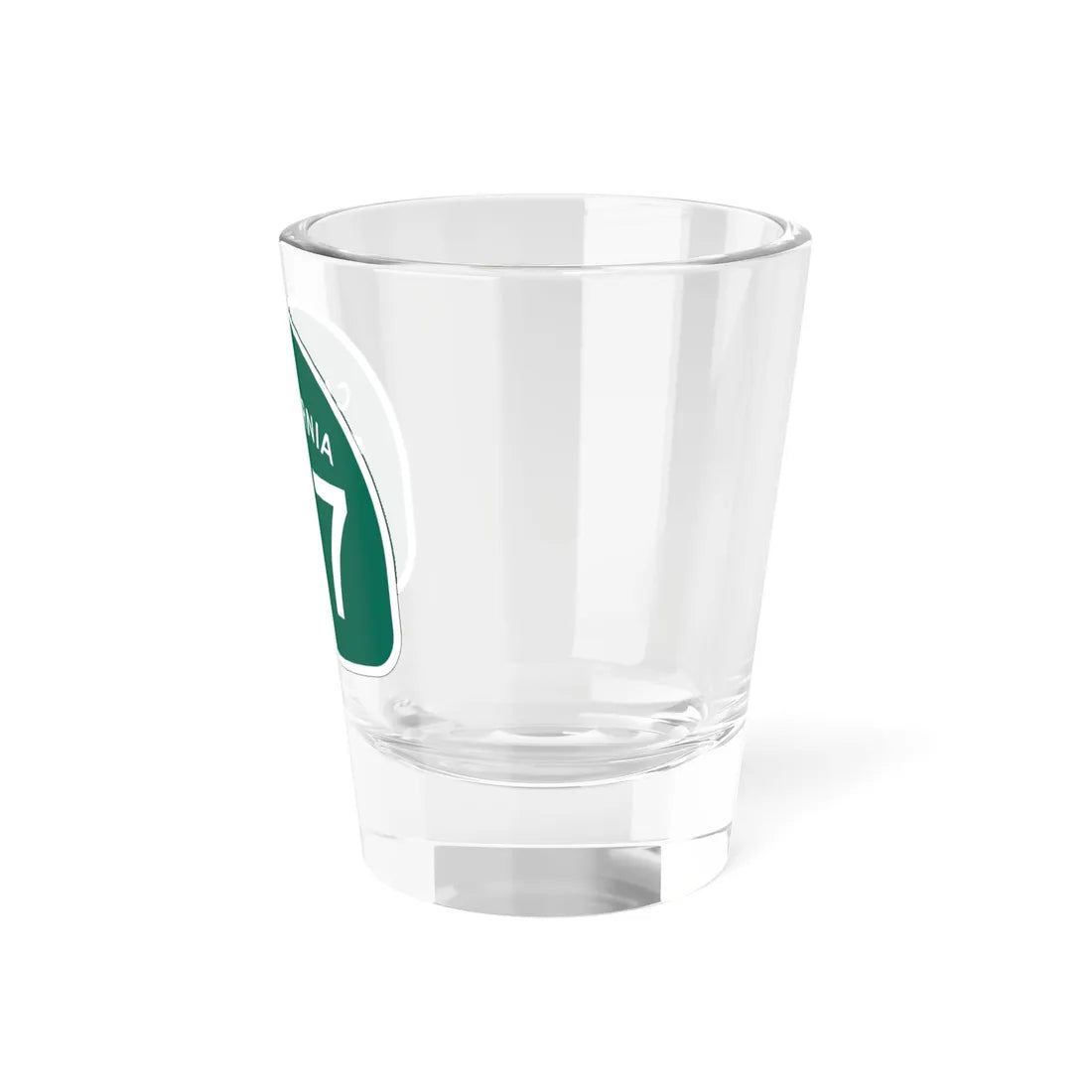 California 187 (California) (Road Sign) Shot Glass 1.5oz - Go Mug Yourself
