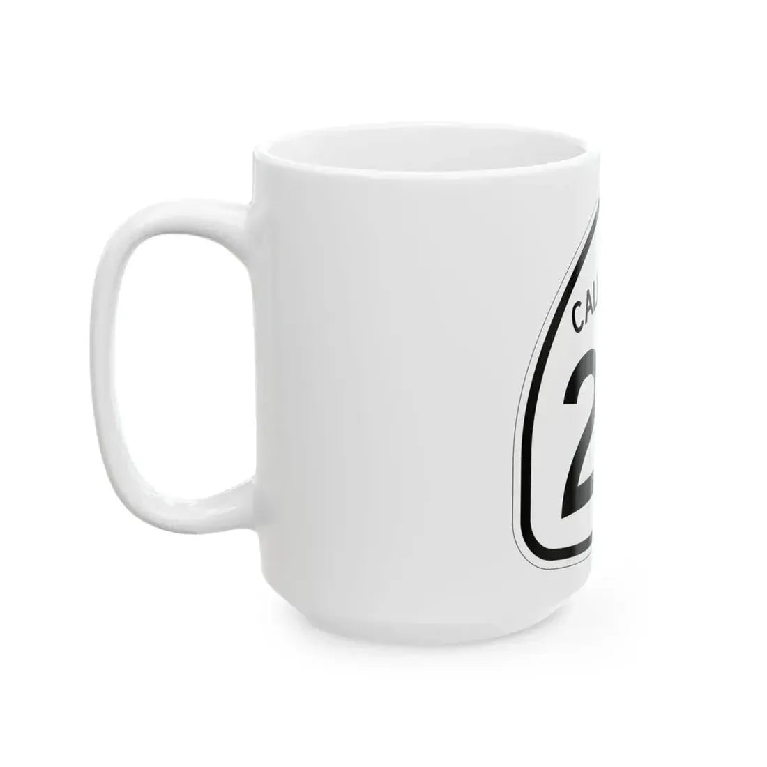 California 20 1957 (California) (Road Sign) White Coffee Mug - Go Mug Yourself