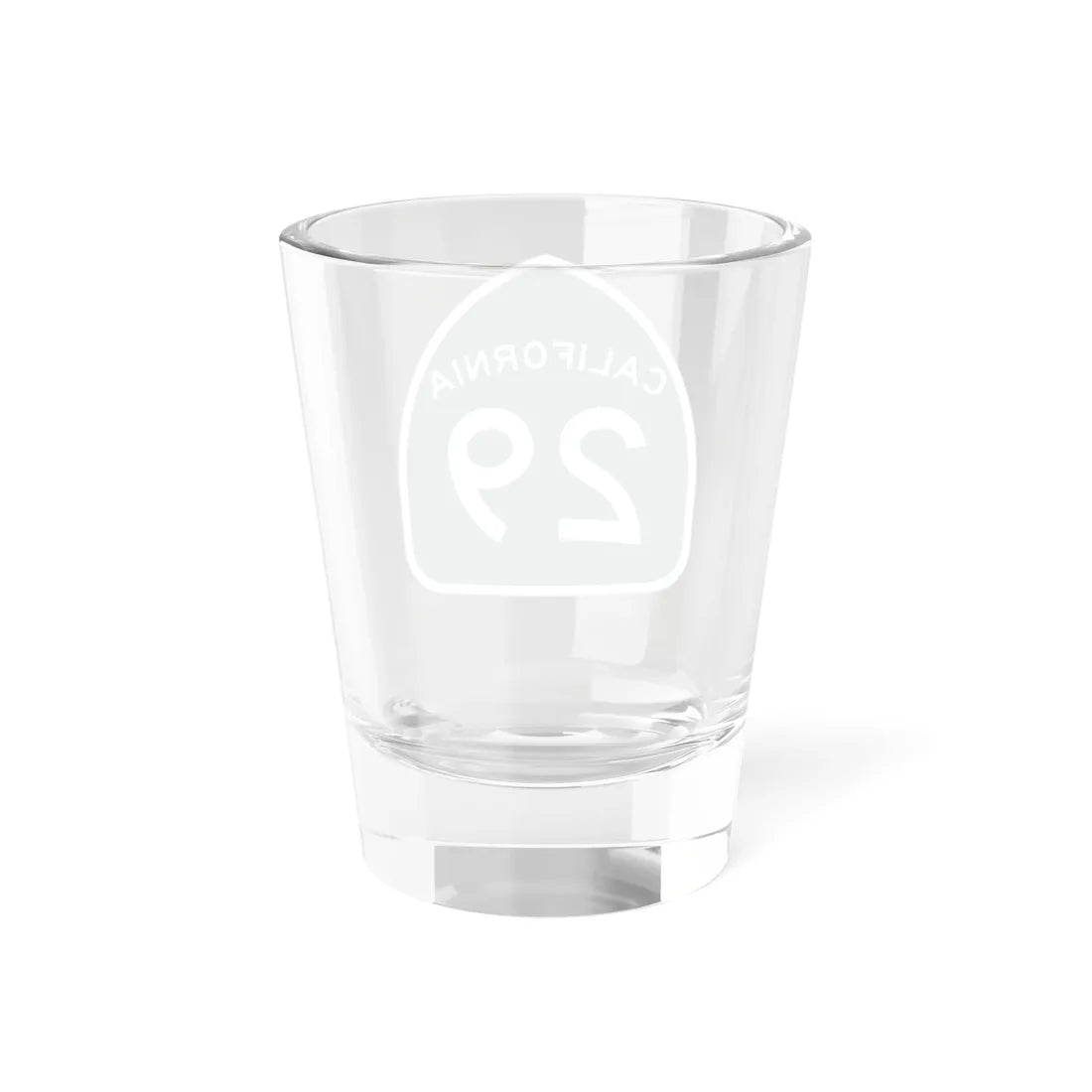 California 29 (California) (Road Sign) Shot Glass 1.5oz - Go Mug Yourself