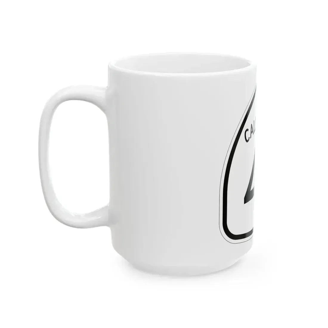 California 41 1957 (California) (Road Sign) White Coffee Mug - Go Mug Yourself