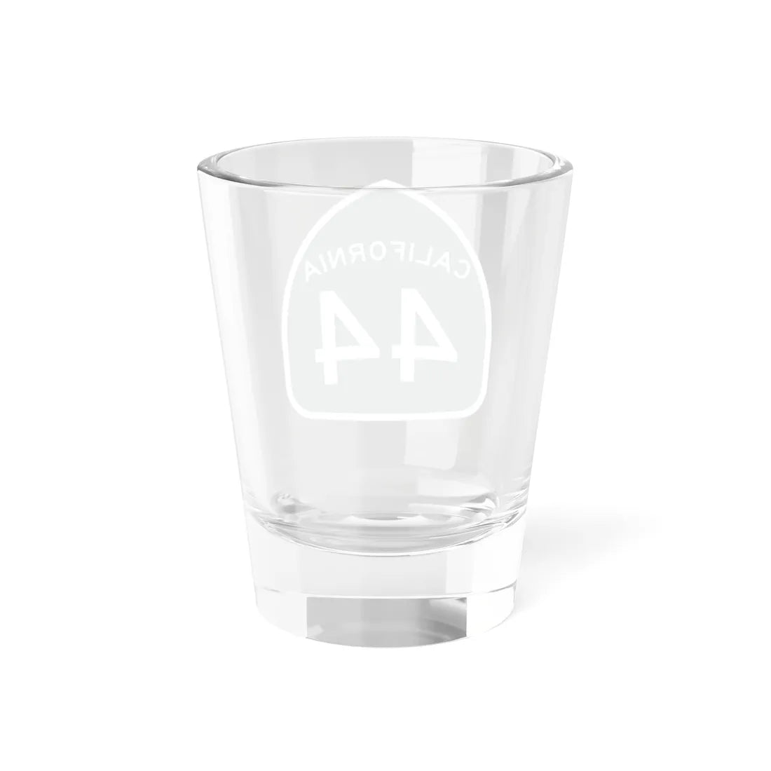 California 44 (California) (Road Sign) Shot Glass 1.5oz - Go Mug Yourself