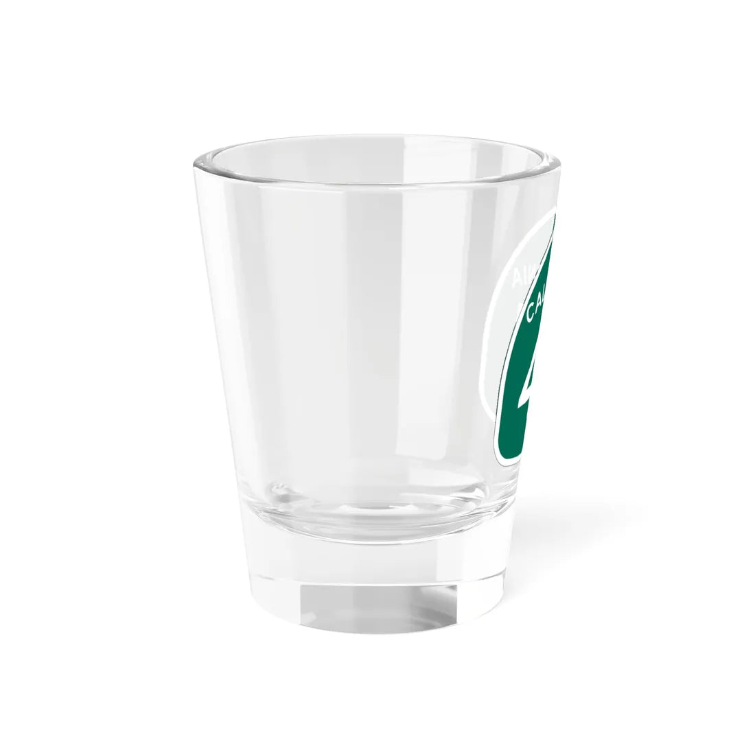 California 44 (California) (Road Sign) Shot Glass 1.5oz - Go Mug Yourself