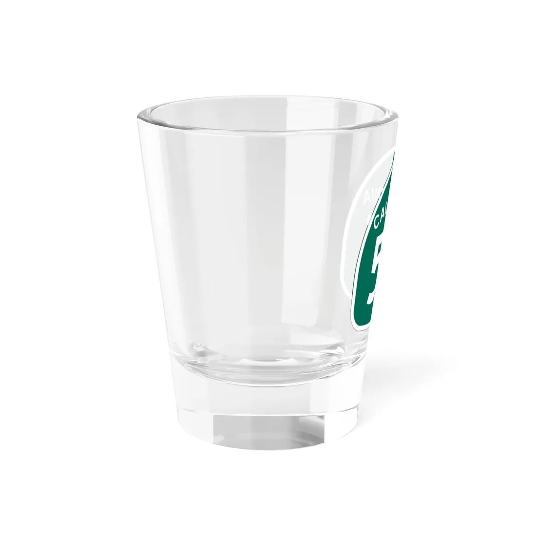 California 55 (California) (Road Sign) Shot Glass 1.5oz - Go Mug Yourself