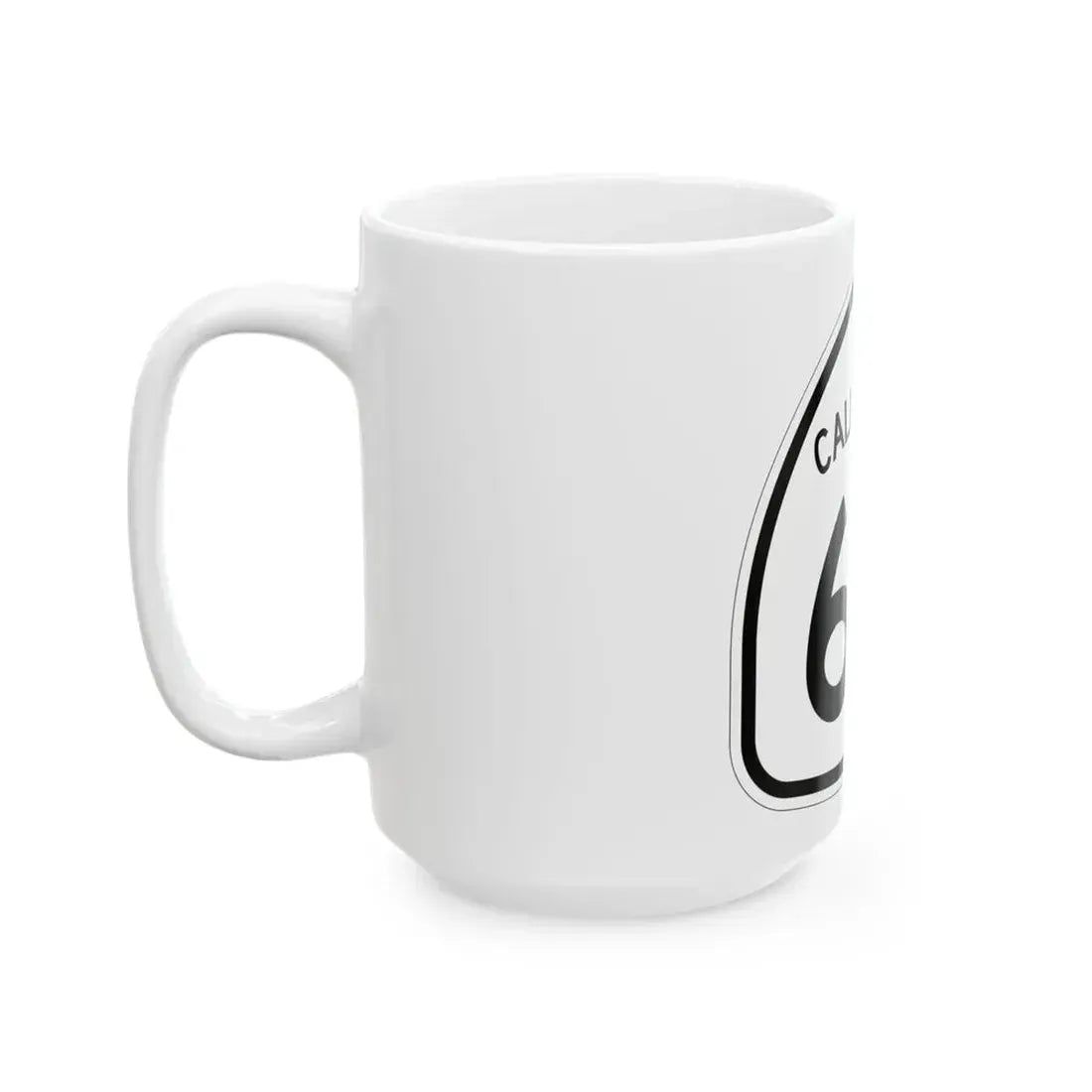 California 67 1957 (California) (Road Sign) White Coffee Mug - Go Mug Yourself