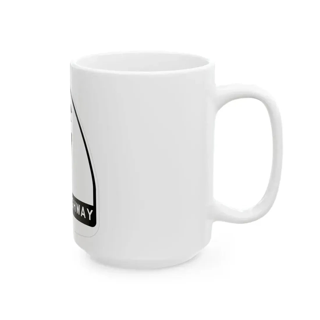 California 7 1948 (California) (Road Sign) White Coffee Mug - Go Mug Yourself