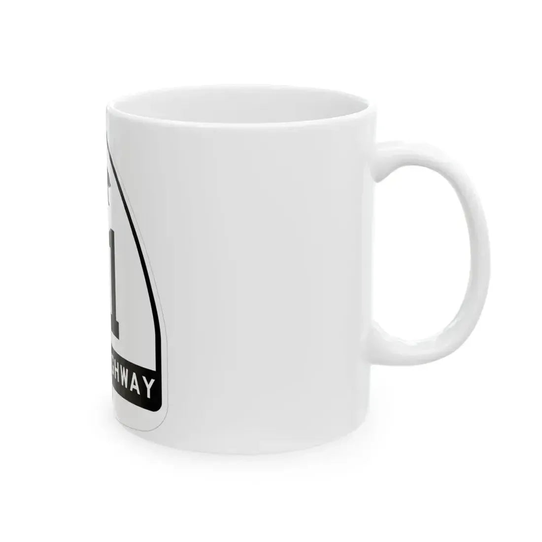 California 71 1948 (California) (Road Sign) White Coffee Mug - Go Mug Yourself