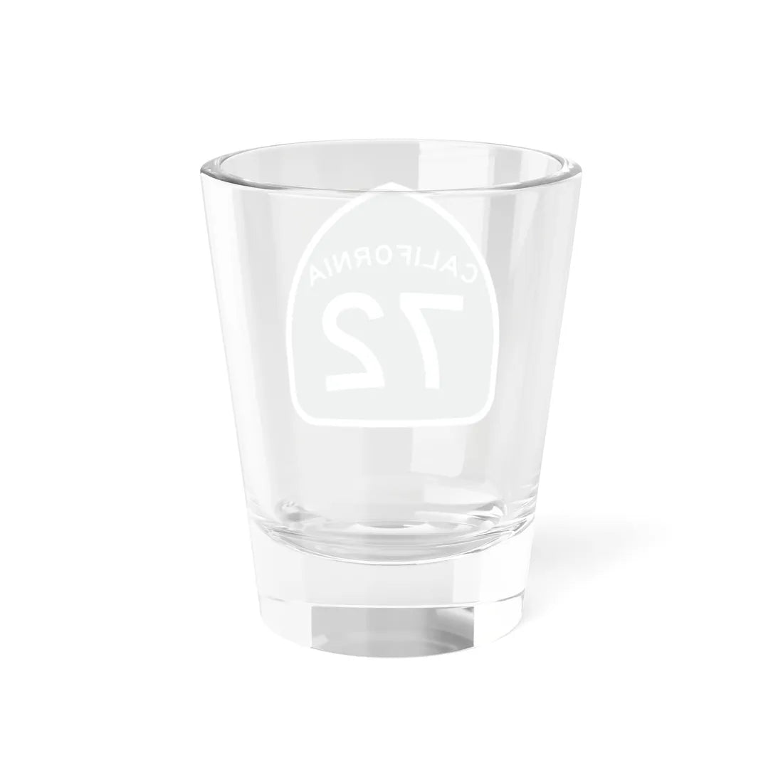 California 72 (California) (Road Sign) Shot Glass 1.5oz - Go Mug Yourself