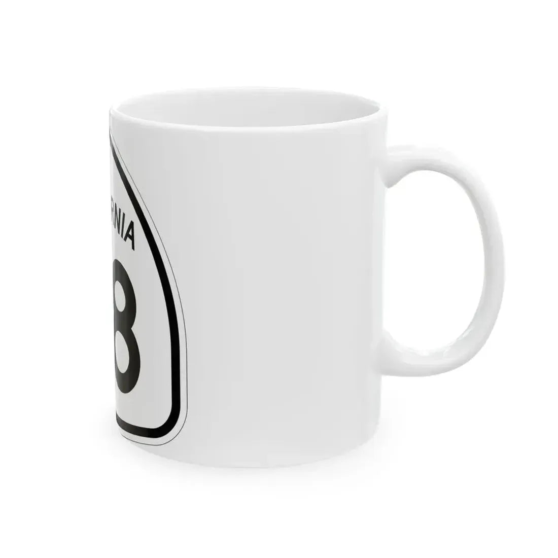 California 78 1957 (California) (Road Sign) White Coffee Mug - Go Mug Yourself