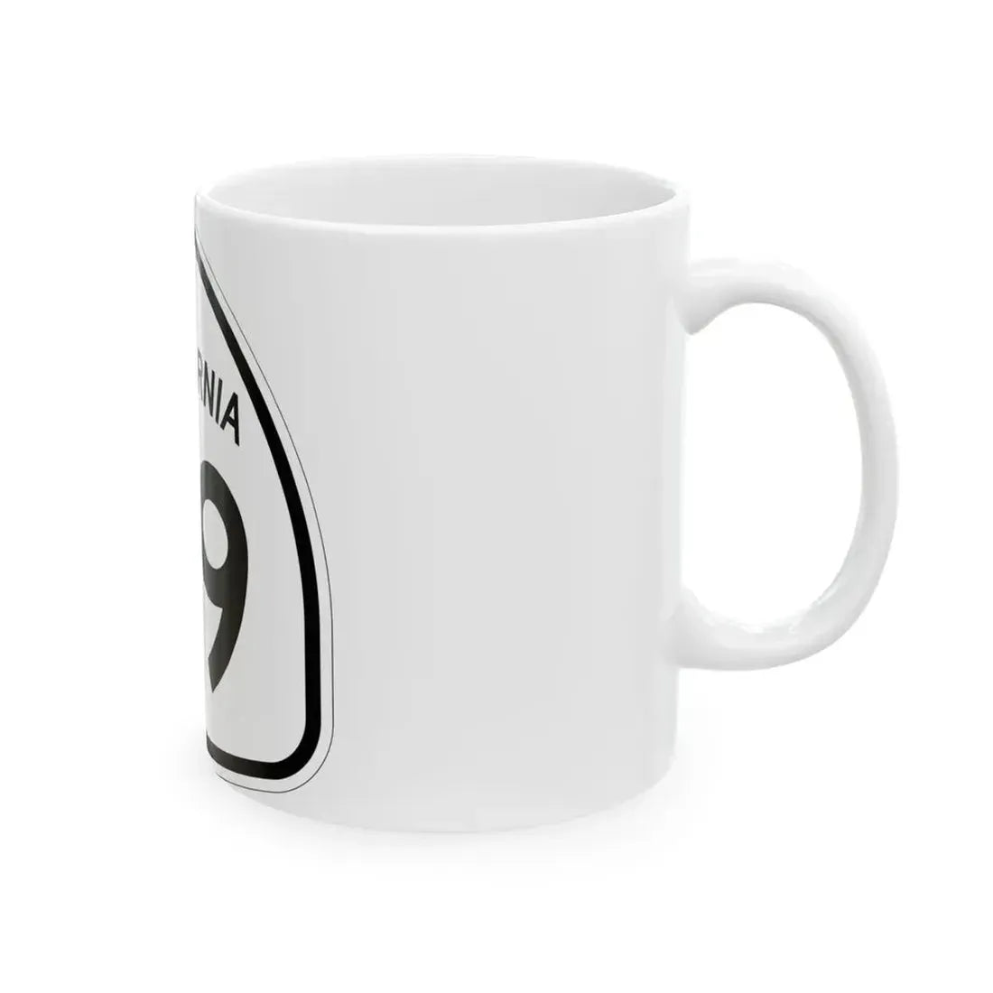 California 79 1957 (California) (Road Sign) White Coffee Mug - Go Mug Yourself