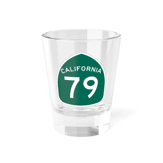 California 79 (California) (Road Sign) Shot Glass 1.5oz 1.5oz - Go Mug Yourself
