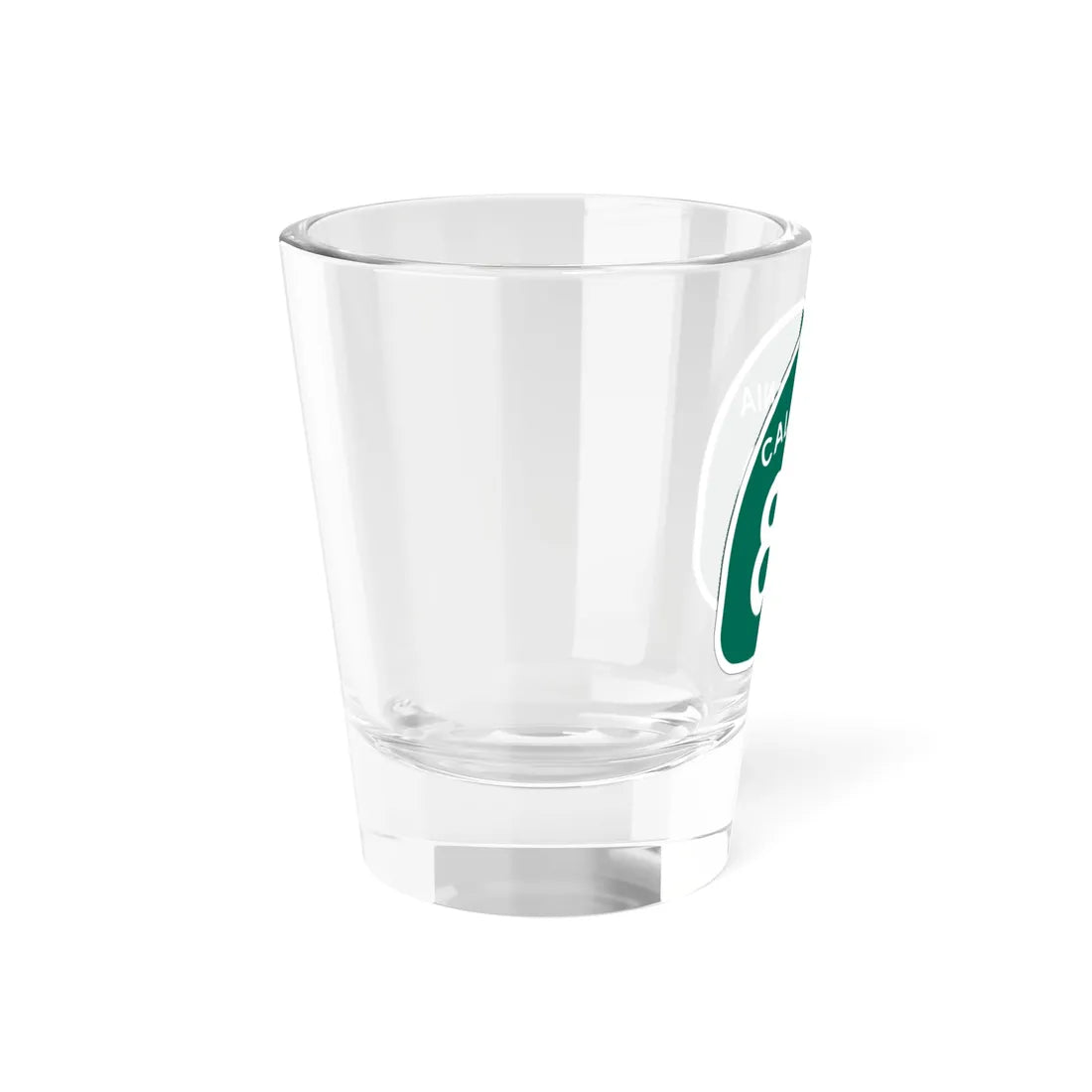 California 80 (California) (Road Sign) Shot Glass 1.5oz - Go Mug Yourself
