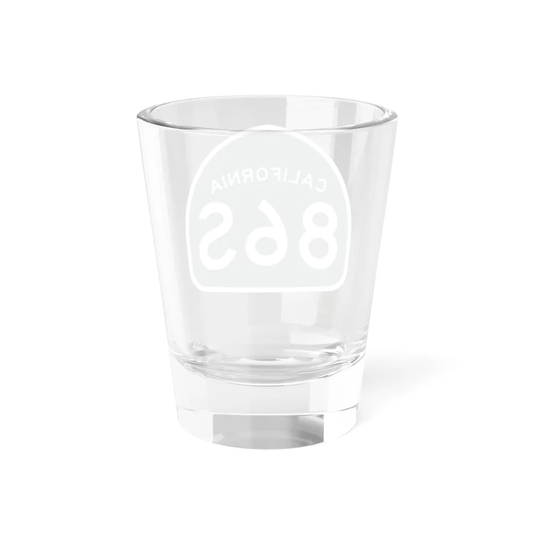 California 86S (California) (Road Sign) Shot Glass 1.5oz - Go Mug Yourself