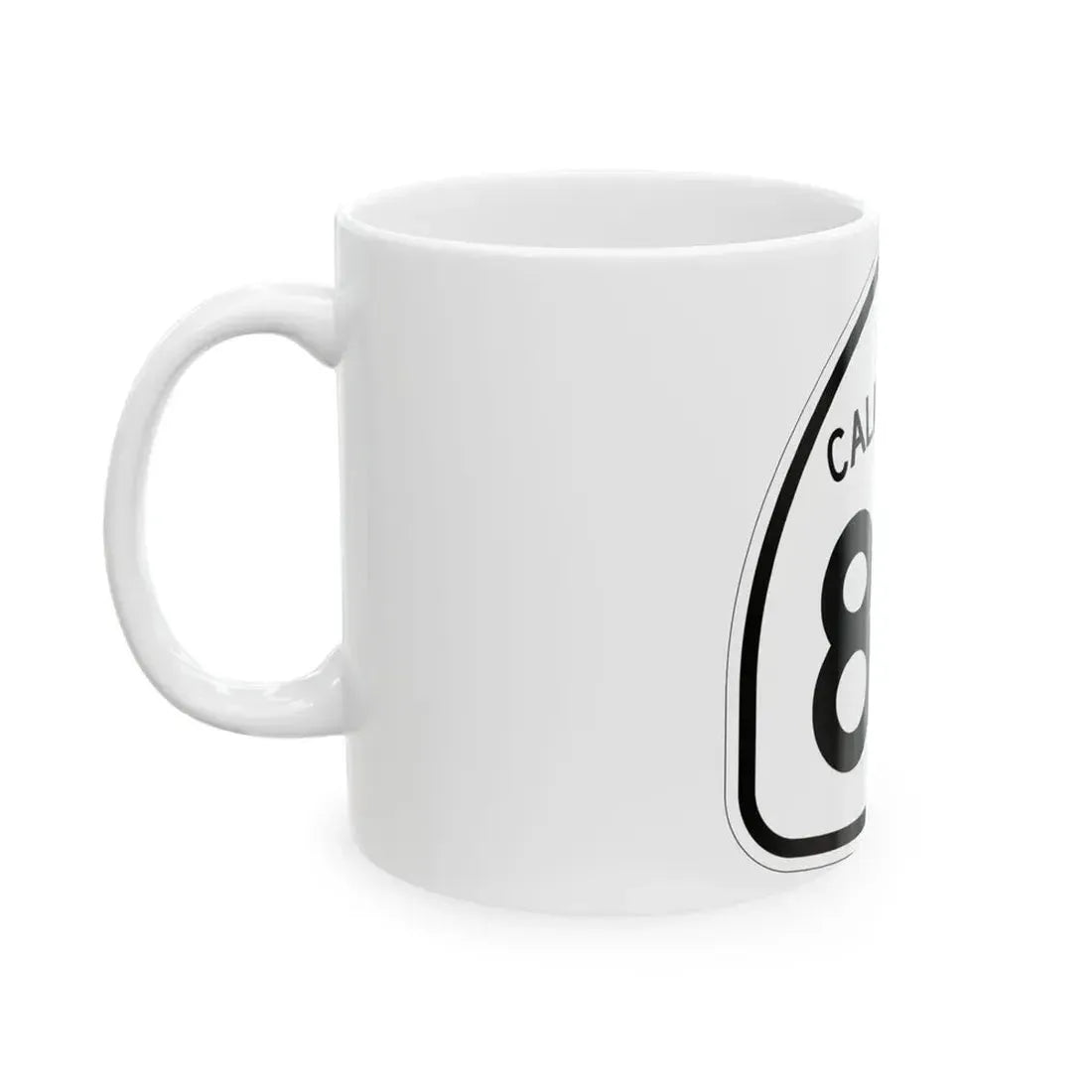 California 88 1957 (California) (Road Sign) White Coffee Mug - Go Mug Yourself