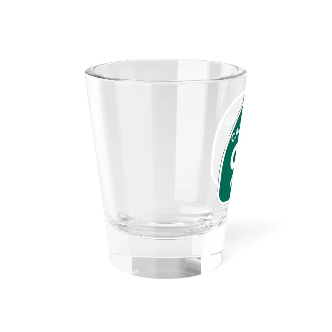 California 90 (California) (Road Sign) Shot Glass 1.5oz - Go Mug Yourself