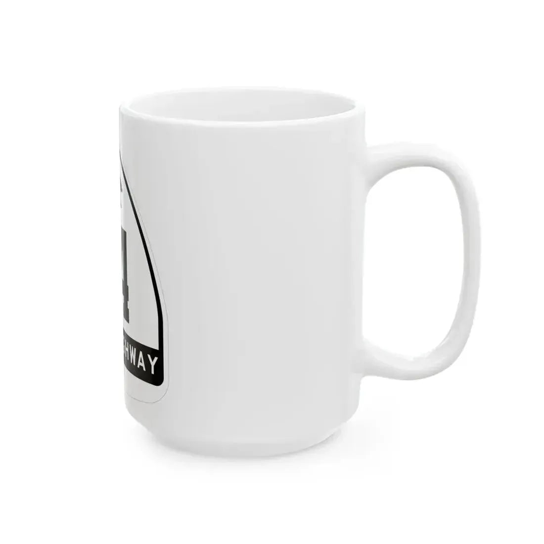 California 94 1934 S (California) (Road Sign) White Coffee Mug - Go Mug Yourself