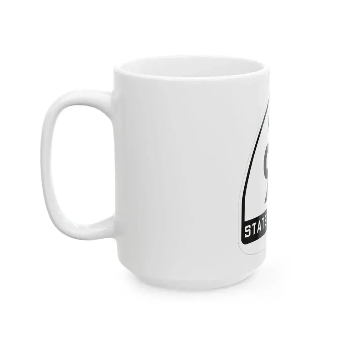 California 95 1934 S (California) (Road Sign) White Coffee Mug - Go Mug Yourself