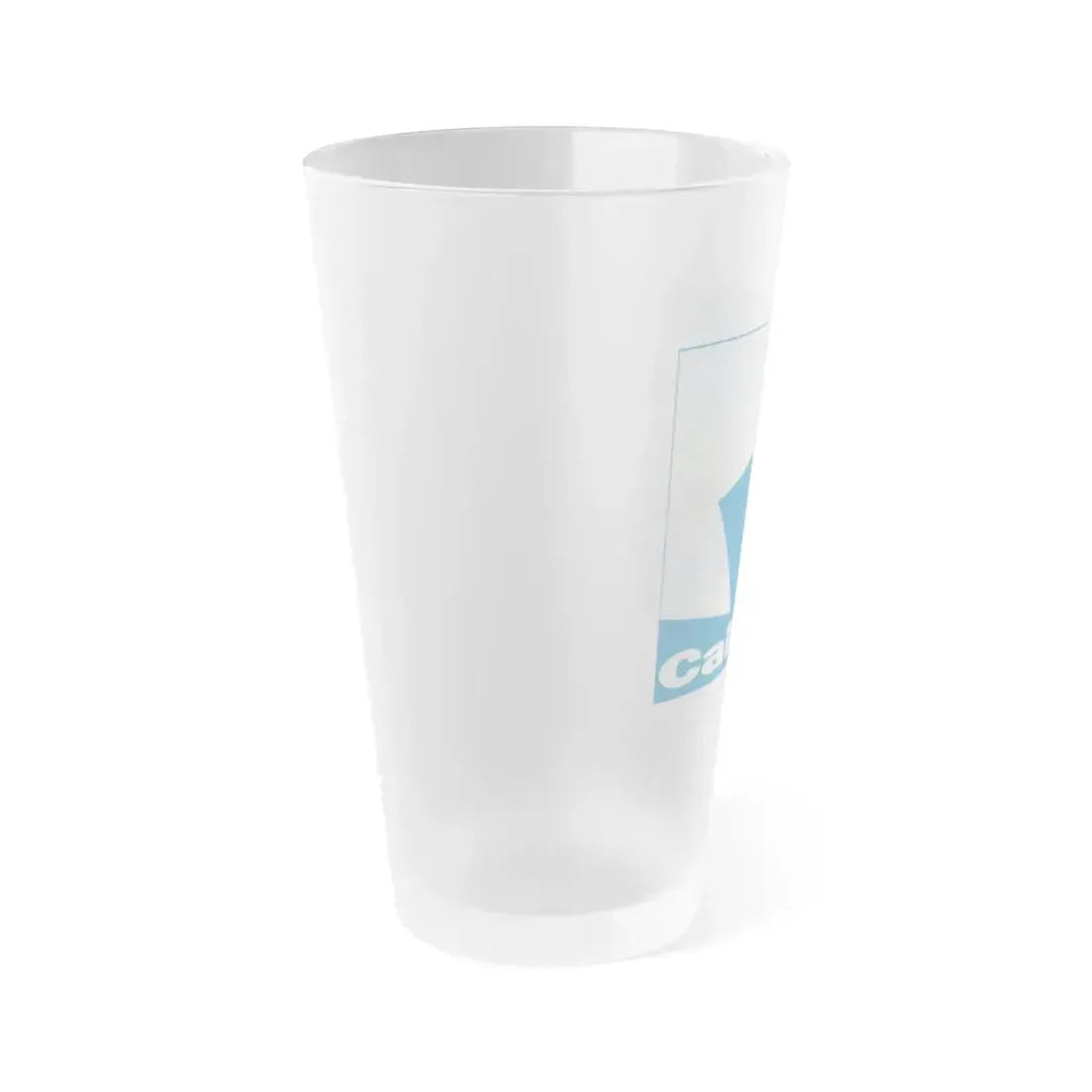 California Bureau of Real Estate - Frosted Pint Glass 16oz - Go Mug Yourself