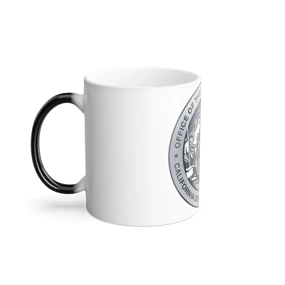 California Department of Justice - Color Changing Coffee Mug - Go Mug Yourself