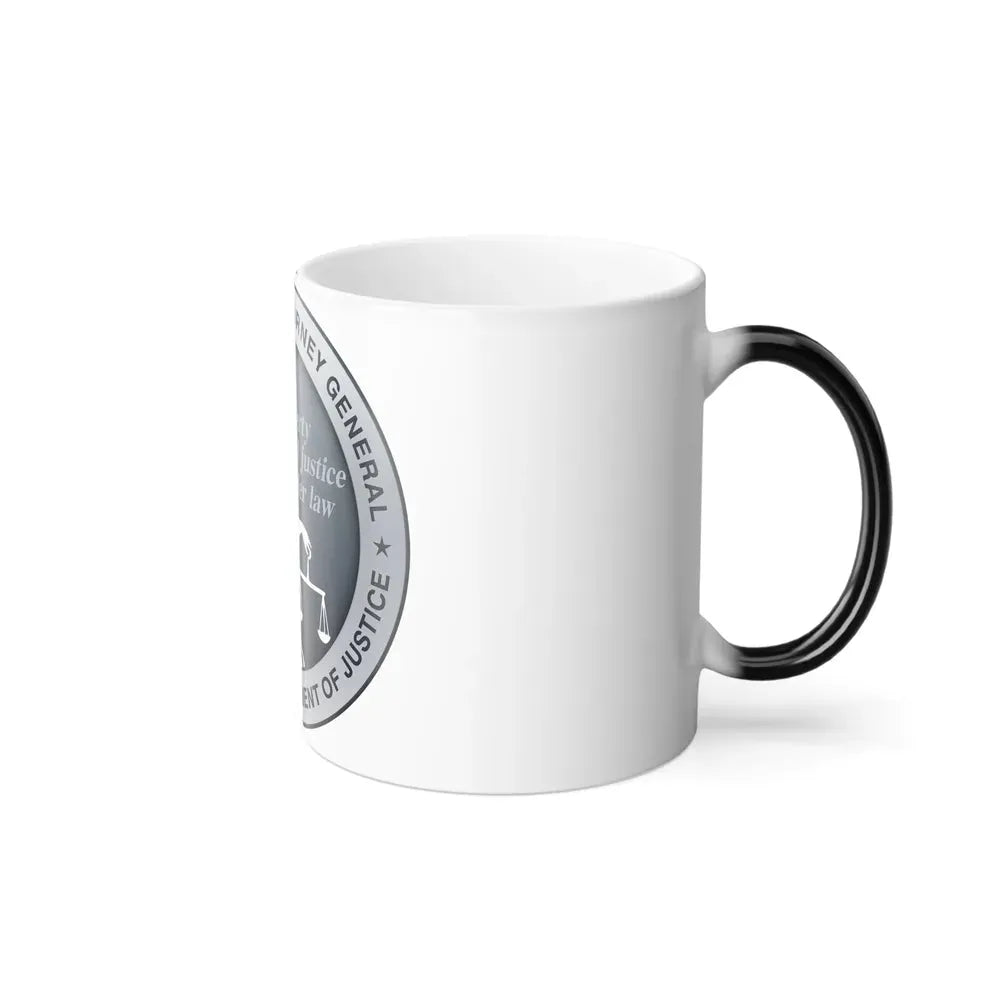 California Department of Justice - Color Changing Coffee Mug - Go Mug Yourself