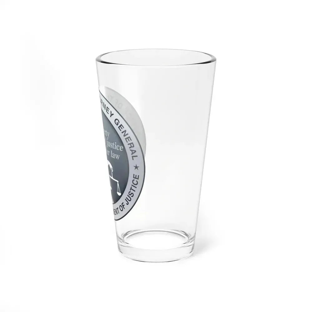 California Department of Justice - Pint Glass 16oz - Go Mug Yourself